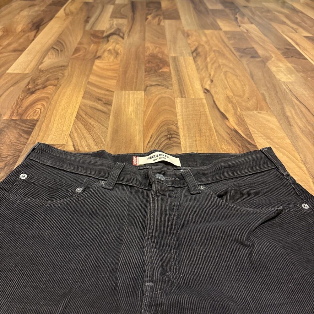 Levi’s 505 Regular Fit Corduroy Pants Brown 90’s Y2K Men's 32x30 Straight Leg